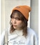 【Dickies】1ポイント刺繍ロゴワッペンニットキャップ