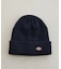 【Dickies】1ポイント刺繍ロゴワッペンニットキャップ