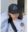 小顔見えロゴキャップ