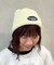 【UNIVERSAL OVERALL】エステルサークルロゴニット帽