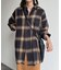 オンブレチェックビッグネルシャツ