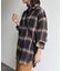 オンブレチェックビッグネルシャツ
