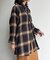 オンブレチェックビッグネルシャツ