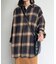 オンブレチェックビッグネルシャツ
