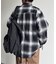オンブレチェックビッグネルシャツ