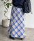 起毛チェックロングスカート