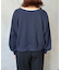 ボートネック刺繍ロゴプルオーバー