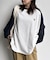 【U.S. POLO ASSN.】1ポイントミニ裏毛ラグランプルオーバー