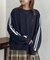 【U.S. POLO ASSN.】袖ラインスウェット