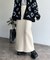 しっかりリブナロースカート