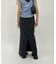 【WHO'S WHO gallery】ナンバリングカットマキシスカート