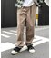 コーデュロイタックワイドパンツ