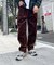 コーデュロイタックワイドパンツ