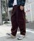 コーデュロイタックワイドパンツ