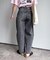 コクーンデニムパンツ