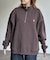 【U.S. POLO ASSN.】裏起毛ハーフジッププルオーバー