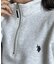 【U.S. POLO ASSN.】裏起毛ハーフジッププルオーバー