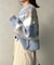 ニュアンス柄シャギーニット