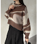 ニュアンス柄シャギーニット