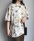 総柄半袖開襟シャツ