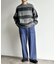 パウダー加工裏毛スウェットパンツ