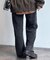 パウダー加工裏毛スウェットパンツ