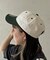 【UNIVERSAL OVERALL】ロゴデザインツイルキャップ