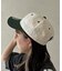 【UNIVERSAL OVERALL】ロゴデザインツイルキャップ