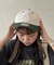 【UNIVERSAL OVERALL】ロゴデザインツイルキャップ