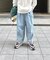 【セットアップ可能】デニムカーゴパンツ