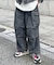 【セットアップ可能】デニムカーゴパンツ