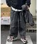 【セットアップ可能】デニムカーゴパンツ