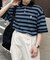 【U.S. POLO ASSN.】1ポイント刺繍鹿の子ポロシャツ