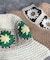 花刺繍クロシェバケットハット