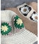 花刺繍クロシェバケットハット