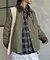 襟配色ショート丈ジャケット