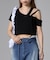 【RAY CASSIN】レイヤードワンショルTシャツ