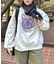 イヌサガラ刺繍裏起毛スウェット