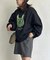 イヌサガラ刺繍裏起毛スウェット