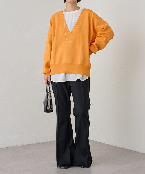 Omekashi】Vネックニット｜パルグループアウトレットの