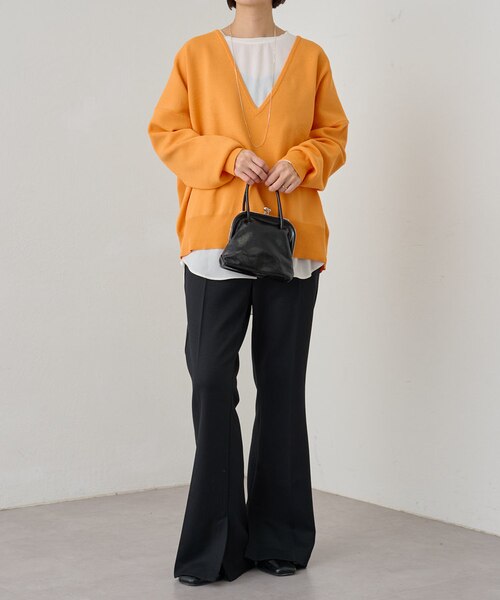 Omekashi】Vネックニット｜パルグループアウトレットの