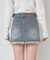 【RAY CASSIN】ピグメントデニムミニスカート