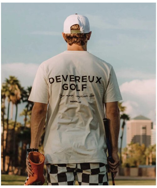 新品未使用【twoles】【DEVEREUX GOLF】LOGO T シャツXL twoles】【DEVEREUX GOLF】Back Logo T｜パルグループ