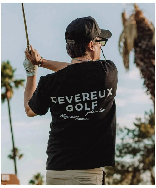 新品未使用【twoles】【DEVEREUX GOLF】LOGO T シャツXL twoles】【DEVEREUX GOLF】Back Logo T｜パルグループ