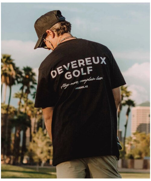 twoles】【DEVEREUX GOLF】Back Logo T｜パルグループ