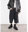 【WHO'S WHO gallery】ストライプデニムハーフパンツ