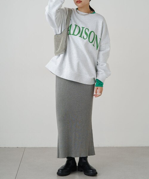 ☆美品☆【Loungedress】2WAYロゴプルオーバー LOUNGEDRESS（ラウンジドレス）の「2WAYロゴプルオーバー（Tシャツ