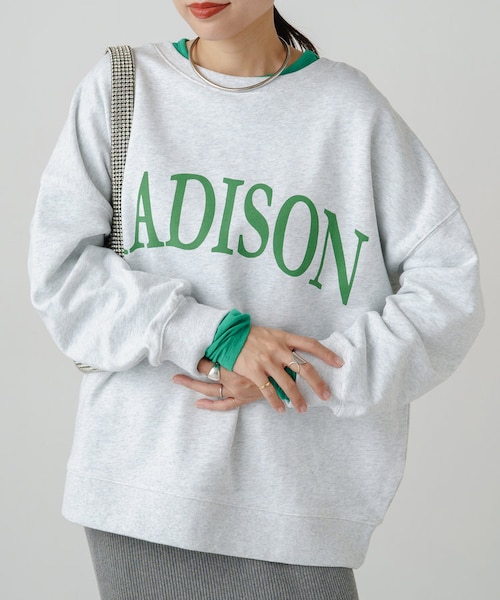 【Loungedress】スウェットVプルオーバー Loungedress】スウェットVプルオーバー | OUTLET(アウトレット