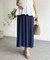 プリーツナロースカート