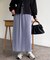 プリーツナロースカート